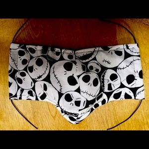 Jack skeleton face covering